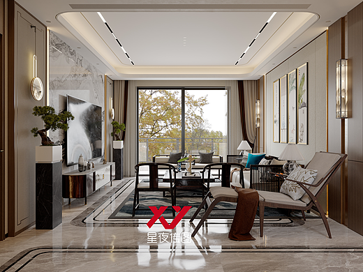 新中式别墅 | 东方风骨，现代气韵