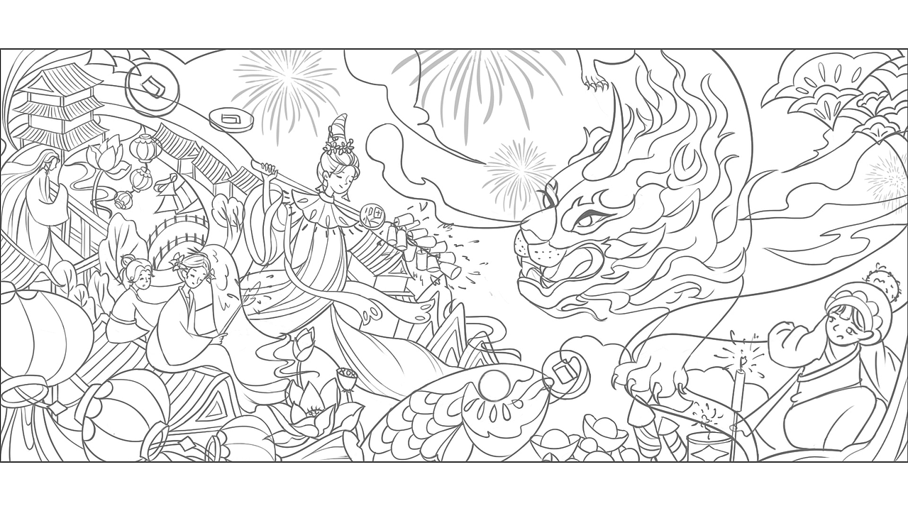 作品集｜个人插画作品集 2023～2025年（图ZNDAyNzI3MTQ0） - 创作习作 - 站酷设计师画画的洋芋原创素材 - 站酷ZCOOL