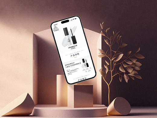 3CE眼影液 | 电商详情页设计