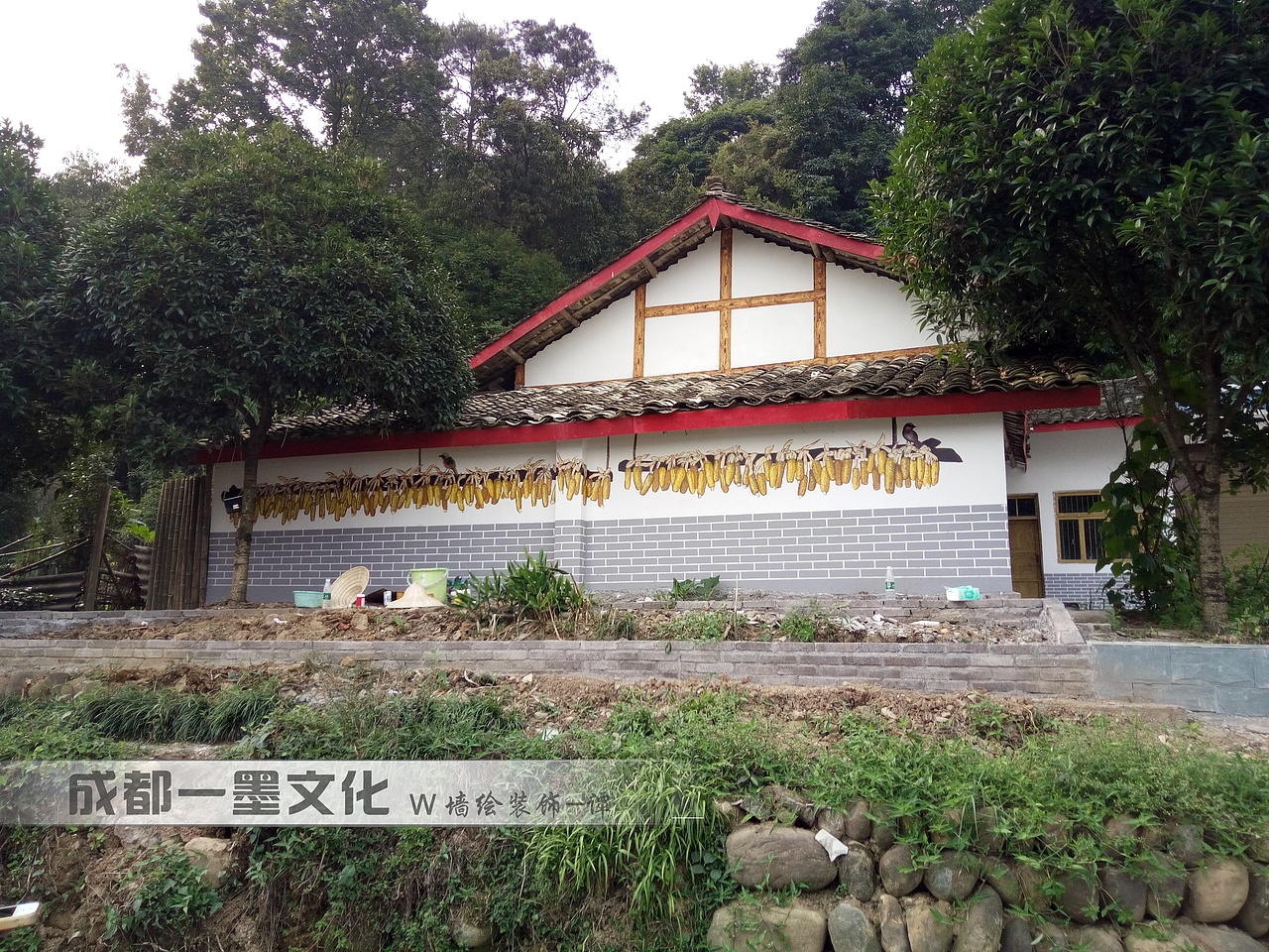 新农村壁画，乡村墙绘，农耕文化（图ZNDAyNzM4MDAw） - 绘画 - 站酷设计师农村壁画原创素材 - 站酷ZCOOL