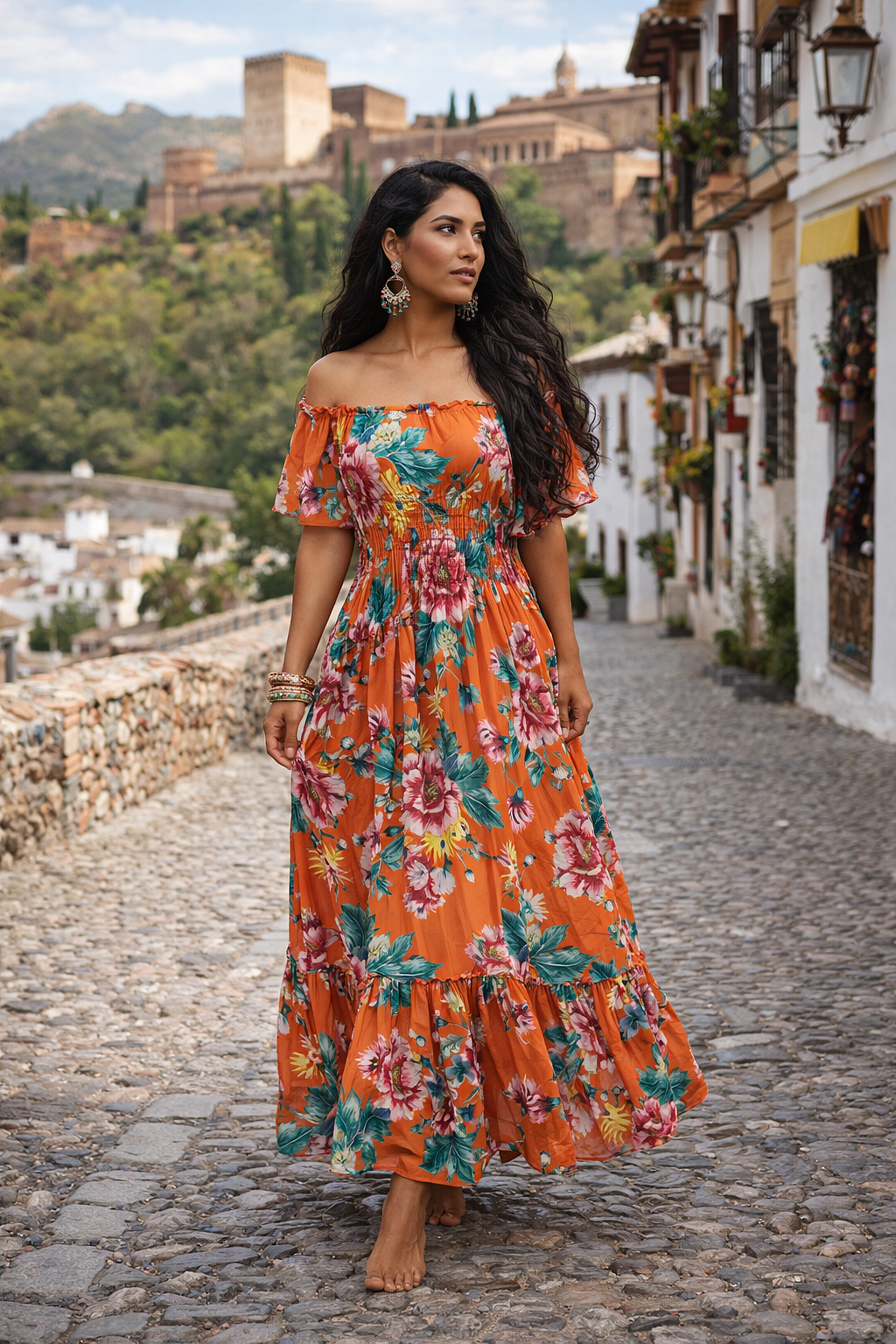 Vintage Retro Floral Pattern - 复古花卉图案（图ZNDAyNzM5MDA0） - 图案 - 站酷设计师AlmudenaLopez原创素材 - 站酷ZCOOL