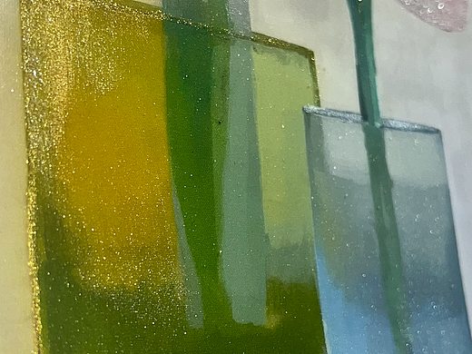 手绘抽象花卉（含手绘过程，可收藏）