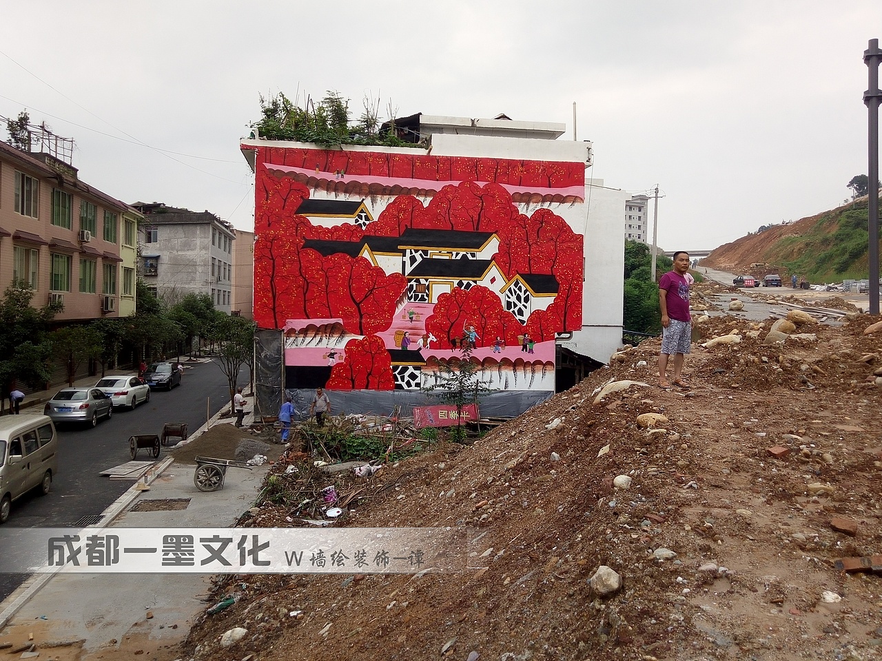 新农村壁画，乡村壁画，乡村文化墙，农村壁画（图ZNDAyNzQxNzQ4） - 绘画 - 站酷设计师新农村壁画原创素材 - 站酷ZCOOL