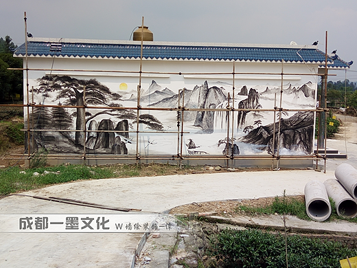 美丽乡村，农村壁画，农耕文化墙