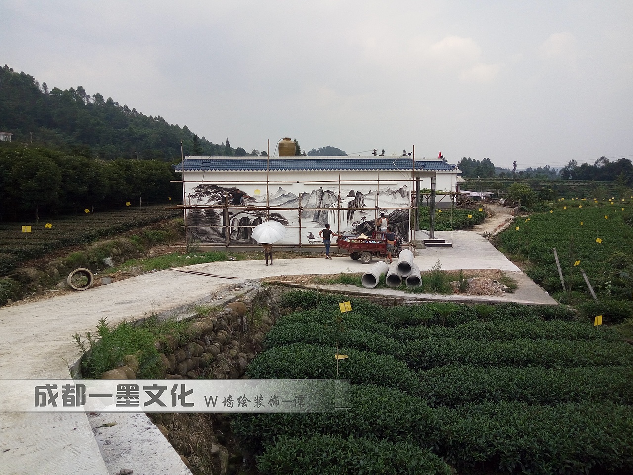 美丽乡村，农村壁画，农耕文化墙（图ZNDAyNzQyODY4） - 绘画 - 站酷设计师新农村壁画原创素材 - 站酷ZCOOL