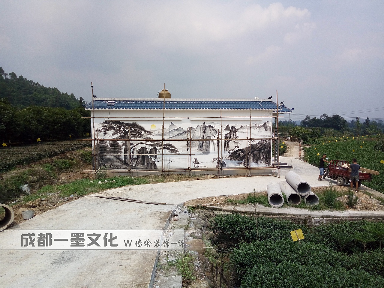 美丽乡村，农村壁画，农耕文化墙（图ZNDAyNzQyODc2） - 绘画 - 站酷设计师新农村壁画原创素材 - 站酷ZCOOL