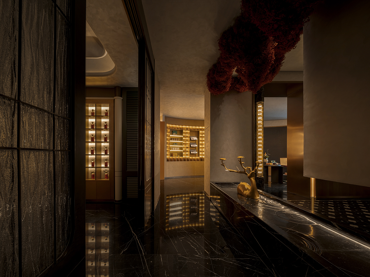 肯纳设计 -「中福鹿宴 京华御启 」（图ZNDAyNzQzNzA0） - 酒店餐饮设计 - 站酷设计师TOPIA图派视觉原创素材 - 站酷ZCOOL