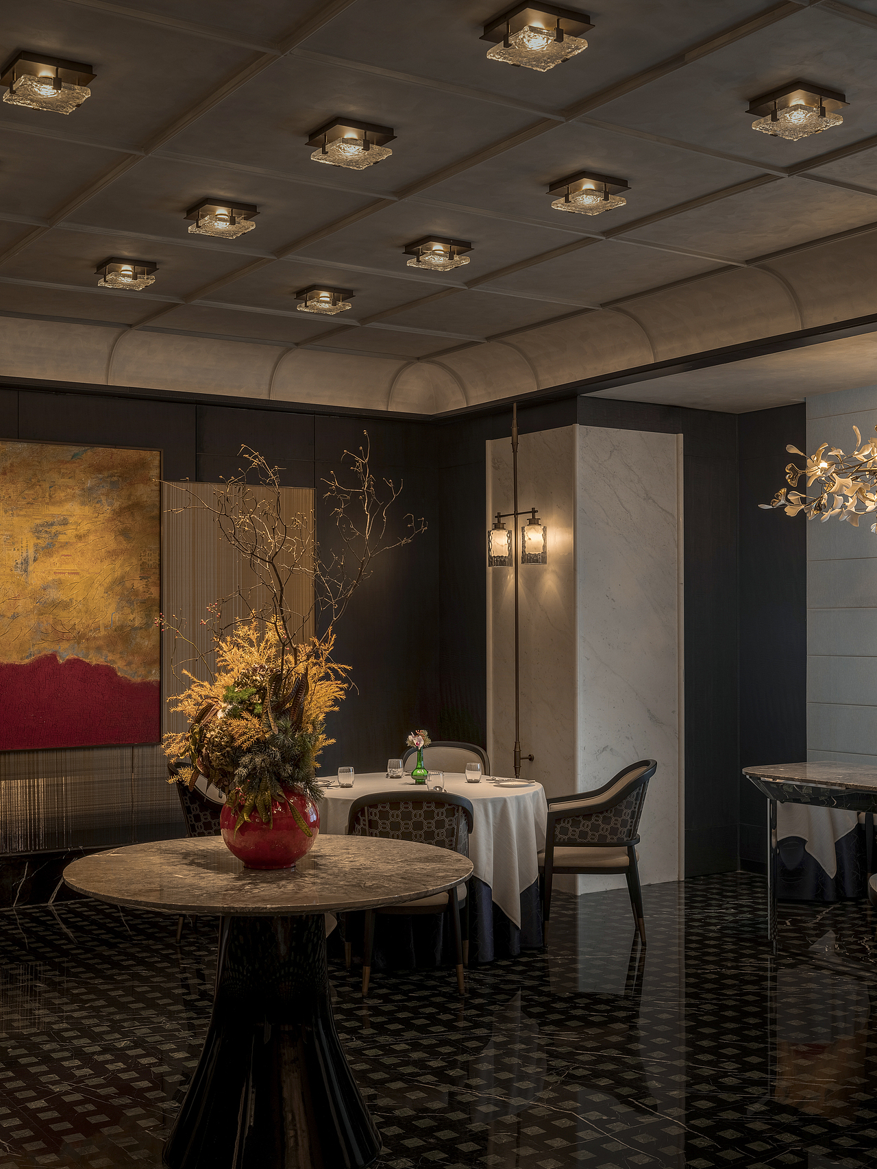 肯纳设计 -「中福鹿宴 京华御启 」（图ZNDAyNzQzNzY4） - 酒店餐饮设计 - 站酷设计师TOPIA图派视觉原创素材 - 站酷ZCOOL