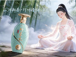 半壶清酒，竹影生风