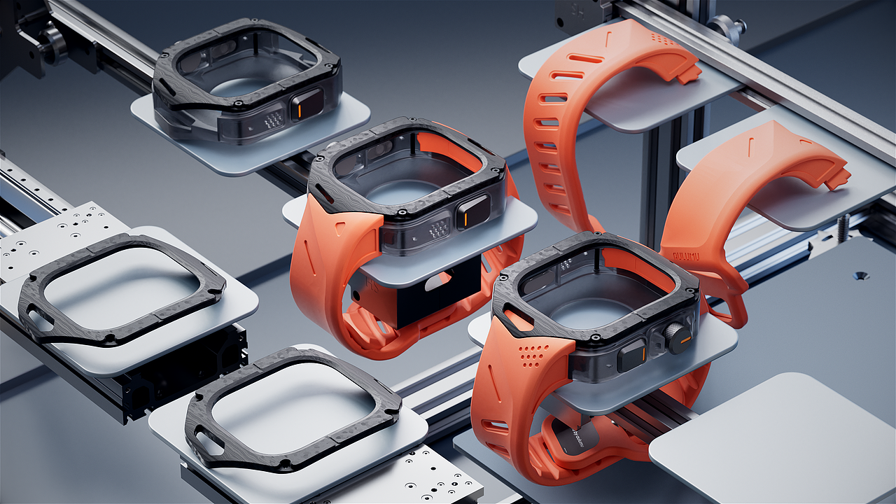 手表手机配件渲染（图ZNDAyNzQ0OTgw） - 产品 - 站酷设计师鲨鱼Chili原创素材 - 站酷ZCOOL