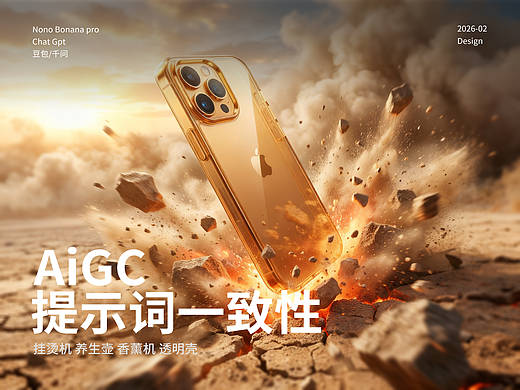 AiGC 纯提示词风格/极限一致性案例展示