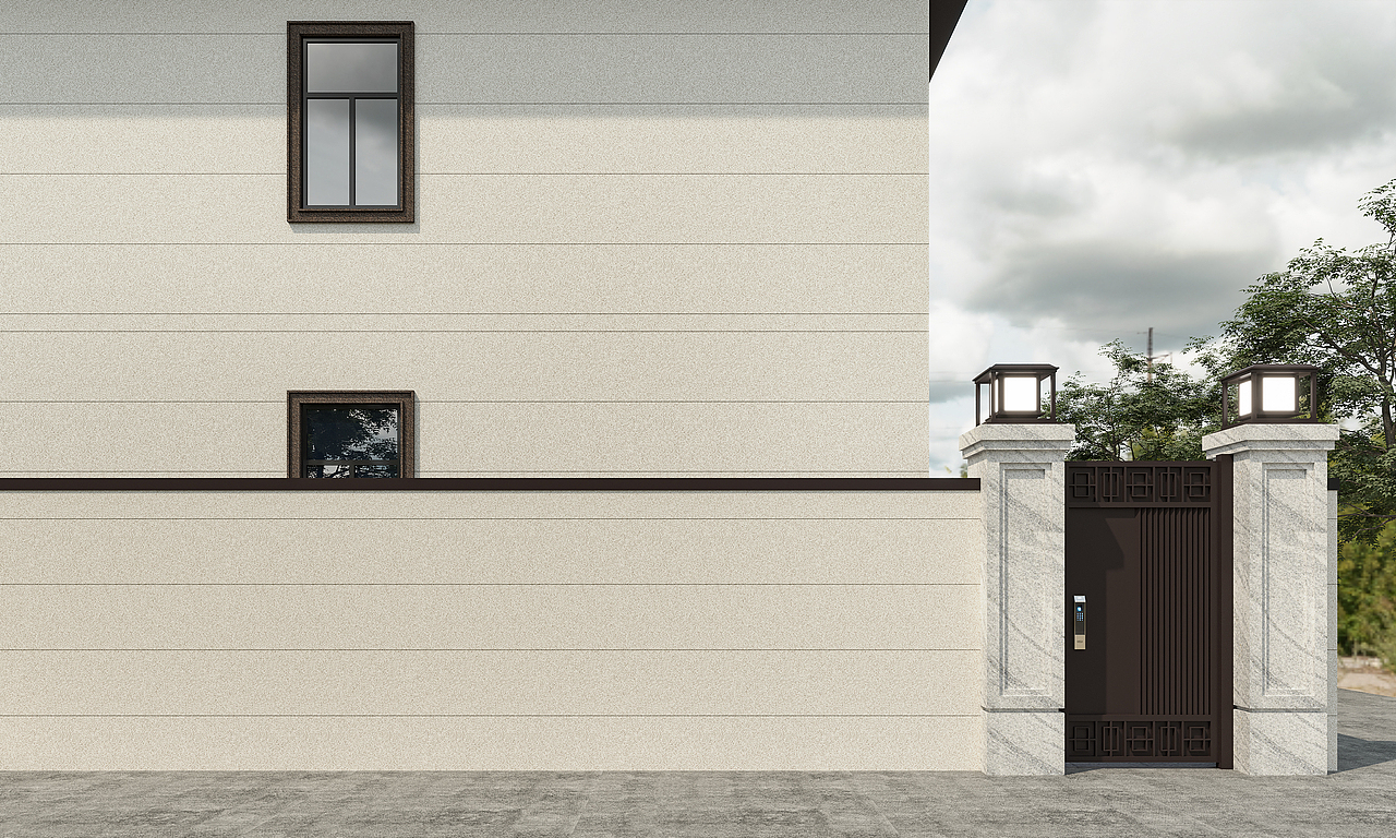 小院春秋 | 自建乡墅庭院设计（图ZNDAyNzQ3ODY0） - 景观设计 - 站酷设计师张晓阳zxy原创素材 - 站酷ZCOOL