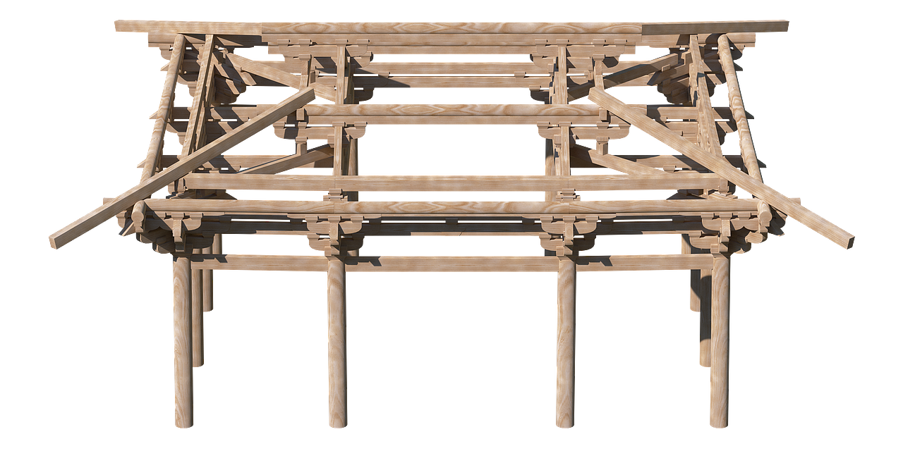 南禅寺大殿3D模型(图ZNDAyNzQ5NzQ0) - 建筑/空间 - 站酷设计师孜然鸡丁原创素材 - 站酷ZCOOL