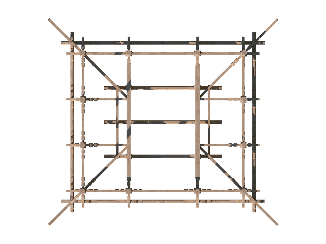 南禅寺大殿3D模型(图ZNDAyNzQ5NzY4) - 建筑/空间 - 站酷设计师孜然鸡丁原创素材 - 站酷ZCOOL