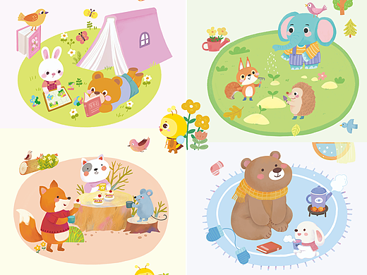 商业项目合集丨品牌IP设计&插画合作