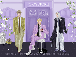 近期所有动漫同人插画图