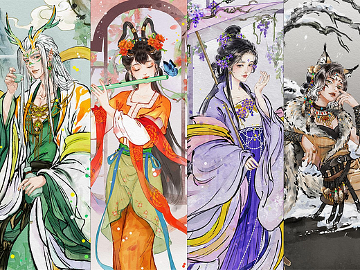 妖怪图鉴|古风神话幻想系列·山海有妖灵part2