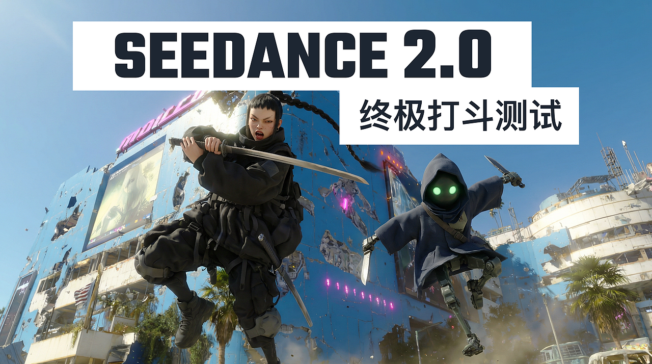 Seedance 2.0上线 | 终极CG打斗测试（图ZNDAyNzYzNDQ0） - AI作品 - 站酷设计师2XLabs原创素材 - 站酷ZCOOL