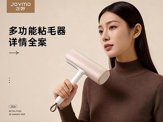 正妙粘毛器详情全案