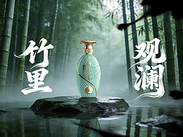 《竹里观澜》｜一瓶酒看见的东方时空