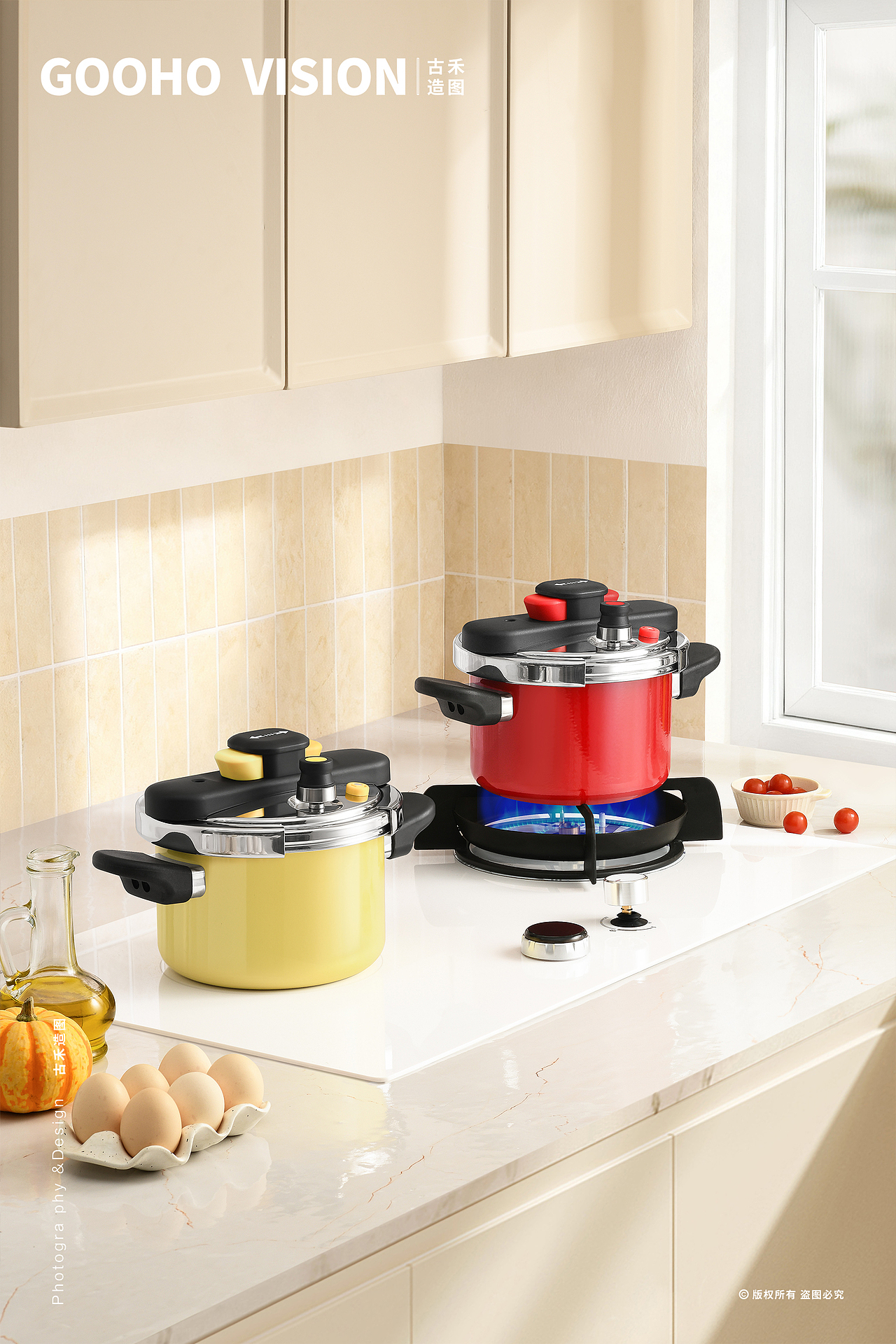 小墩墩压力锅高压锅丨古禾造图 GOOHO VISION（图ZNDAyNzcyMzMy） - 产品摄影 - 站酷设计师古禾造图原创素材 - 站酷ZCOOL