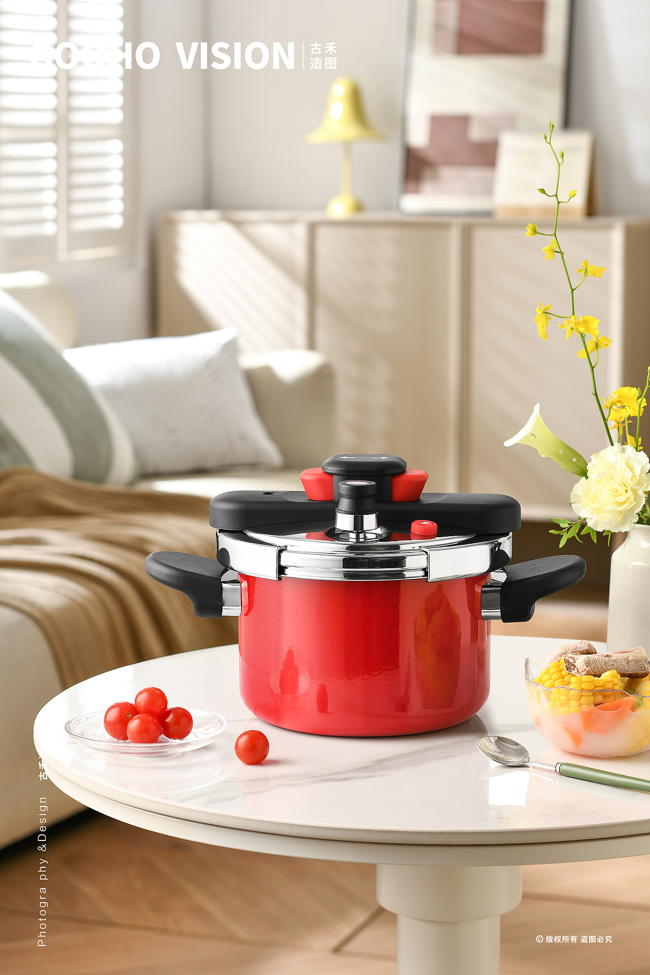 小墩墩压力锅高压锅丨古禾造图 GOOHO VISION（图ZNDAyNzcyMzE2） - 产品摄影 - 站酷设计师古禾造图原创素材 - 站酷ZCOOL