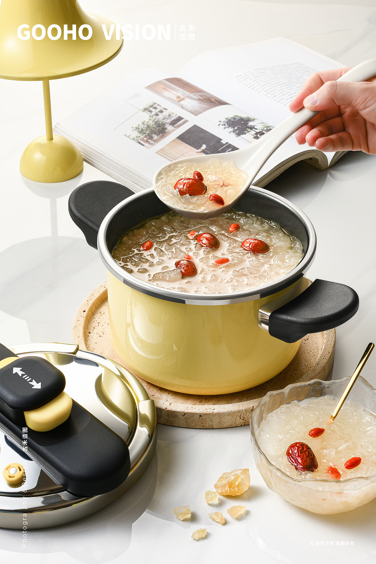 小墩墩压力锅高压锅丨古禾造图 GOOHO VISION（图ZNDAyNzcyMzI4） - 产品摄影 - 站酷设计师古禾造图原创素材 - 站酷ZCOOL