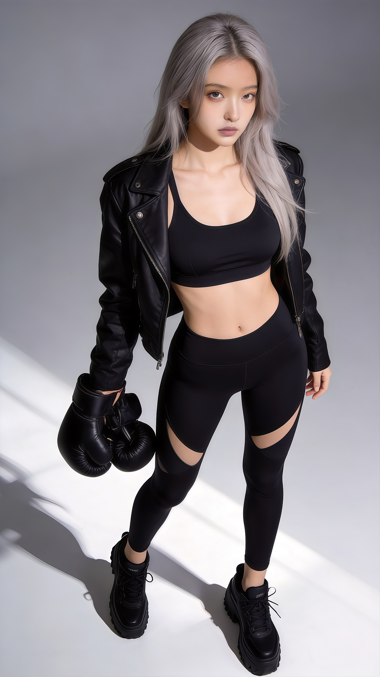 AIGC【束腰修身瑜伽裤】（图ZNDAyNzc0Mzg0） - AI作品 - 站酷设计师文武炎赫原创素材 - 站酷ZCOOL