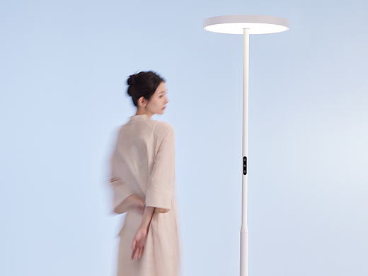 灯具摄影｜Enso Glow智能护眼立式落地台灯&大路灯