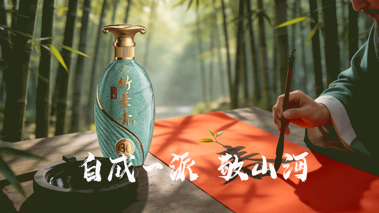 竹叶青汾酒 贺新春（图ZNDAyNzg4Mjky） - AI作品 - 站酷设计师小猪品牌设计原创素材 - 站酷ZCOOL