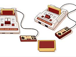 童年游戲機插畫