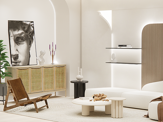 【室内卧室直播间】