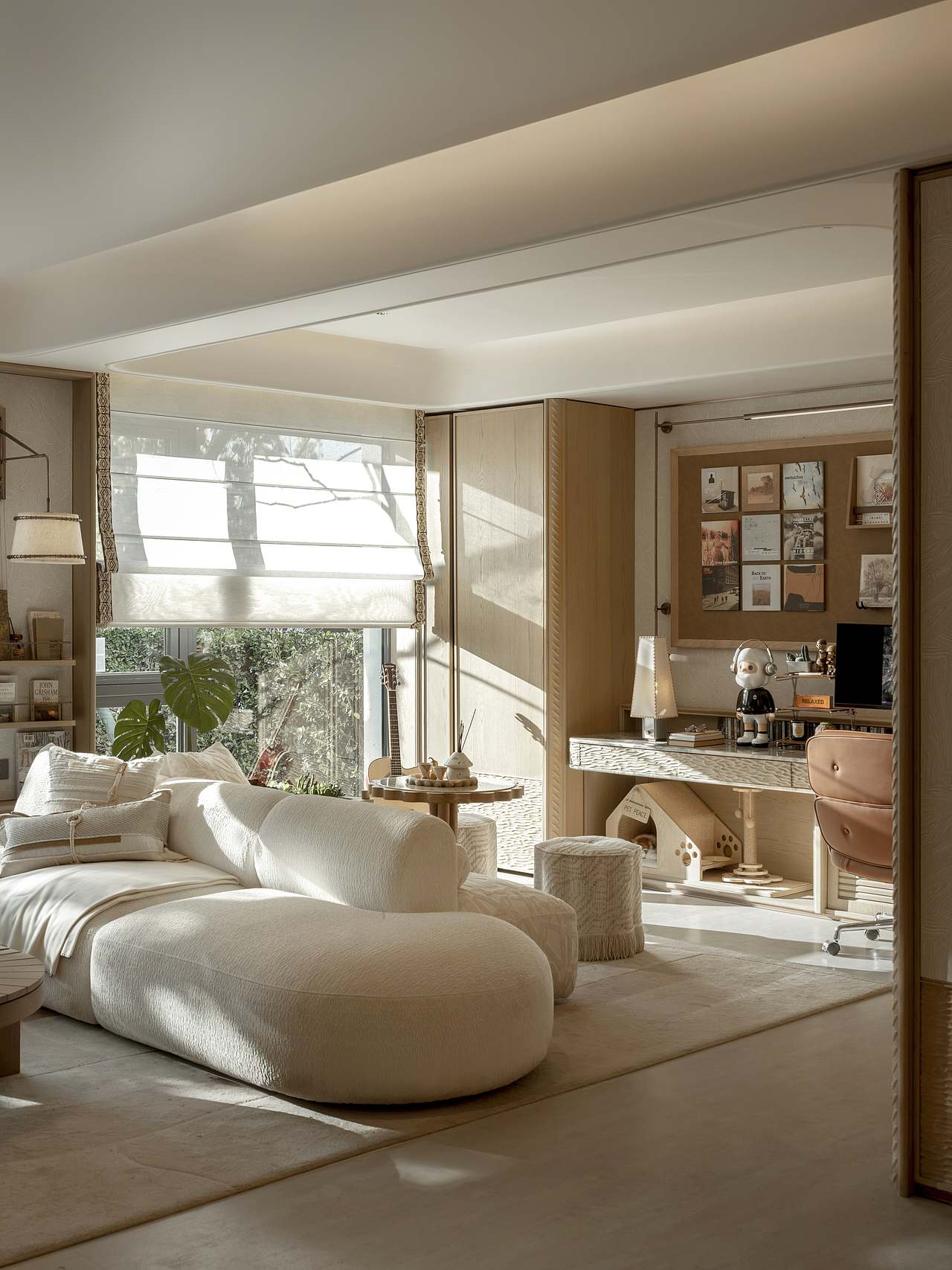 无隅制造 | 暖阳漫卷书香（图ZNDAyNzk2OTk2） - 家装设计 - 站酷设计师TOPIA图派视觉原创素材 - 站酷ZCOOL