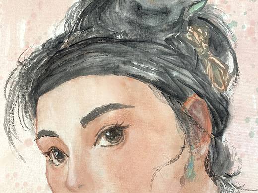 曼玉演我看到美男子的样子～