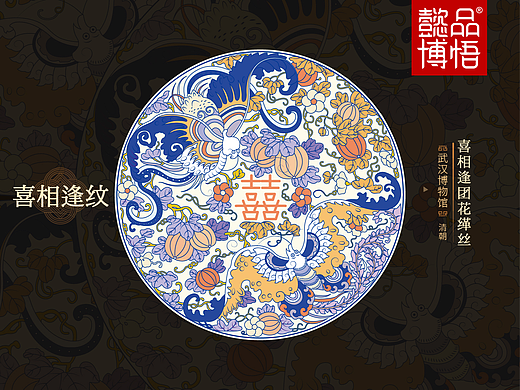 【中国纹样】图必有意：清朝时期的喜相逢纹