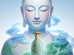 青釉映禪心，云間釀東方