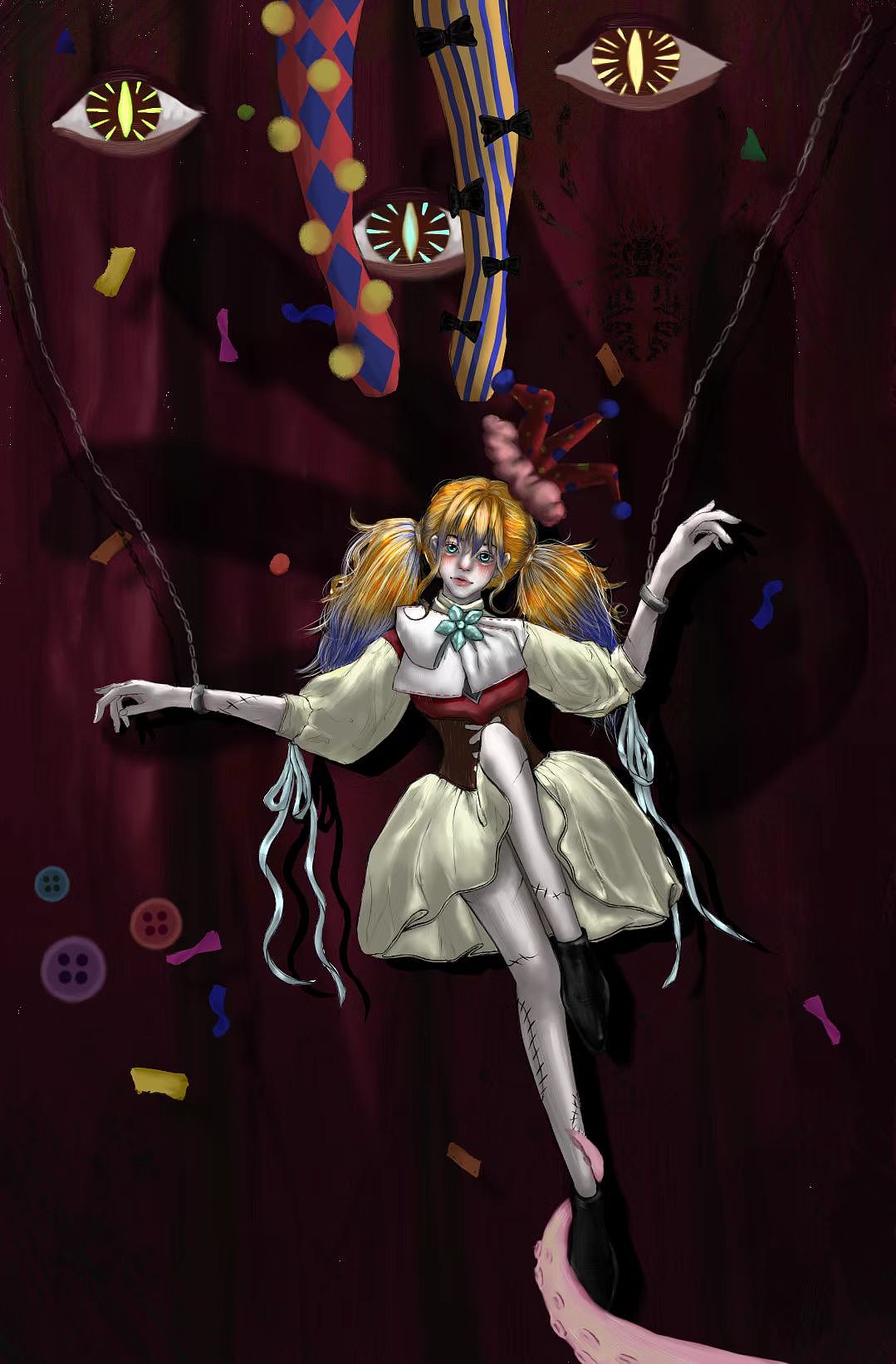 马戏团（图ZNDAyODAxNjY4） - 概念设定 - 站酷设计师陈某什么时候画完原创素材 - 站酷ZCOOL