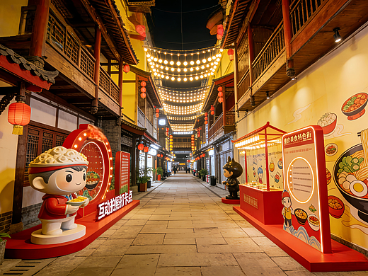 重庆美食街区如何打造沉浸式烟火气？策划设计公司选择指南