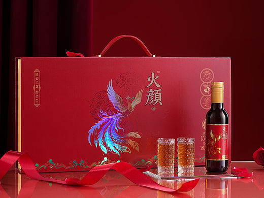 火颜酒产品拍摄