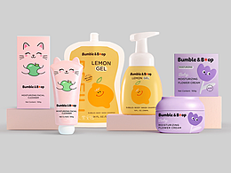Bumble & Boop｜儿童洗护系列包装设计