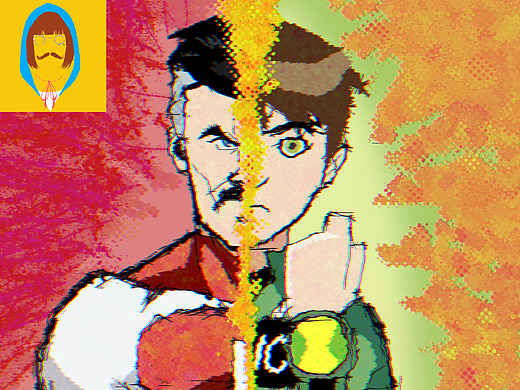 Ben10外星骇客大战无敌少侠全能人/有视频