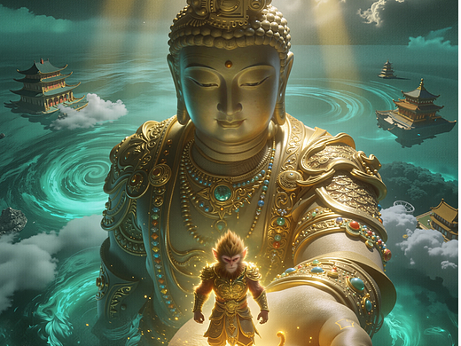 金身禅意 + 大圣热血｜西游名场面复刻