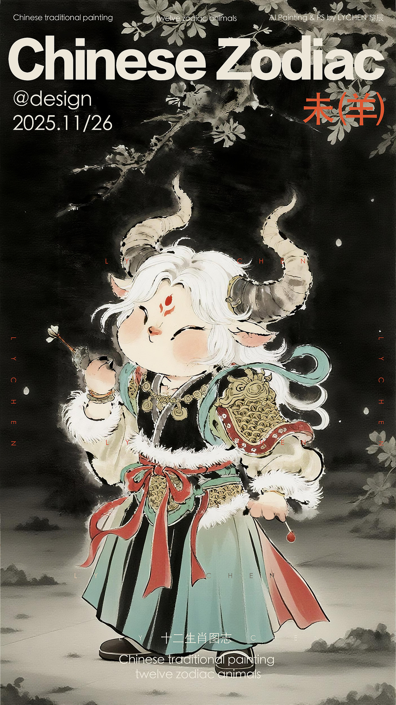 马年到！十二生肖海报来喽（图ZNDAyODE2MTg4） - 海报 - 站酷设计师LICHEN黎辰原创素材 - 站酷ZCOOL