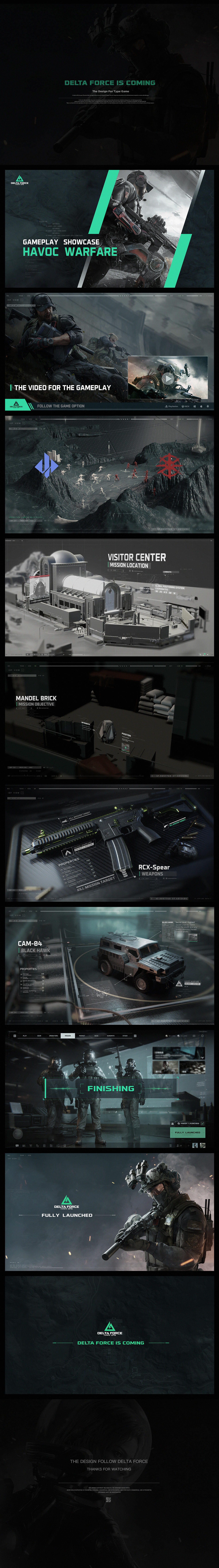 《DELTA FORCE》Ui Design(图ZNDAyODE4MTI4) - 游戏UI - 站酷设计师seven_wang原创素材 - 站酷ZCOOL
