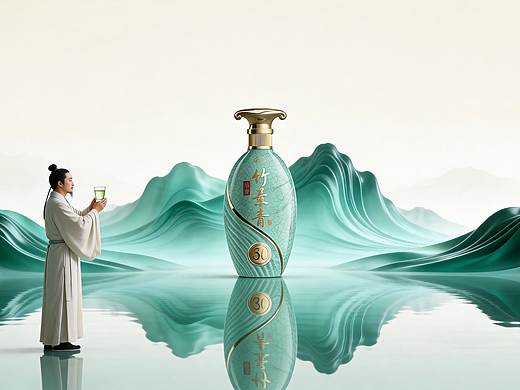 竹山青韵·拜新岁（个人主页-ZNzMxNzc4NjA=） - AI作品 - 站酷设计师木火映星原创素材 - 站酷ZCOOL