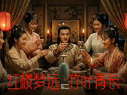 红楼梦远，竹叶青长｜竹叶青 AI 创作大赛参赛作品