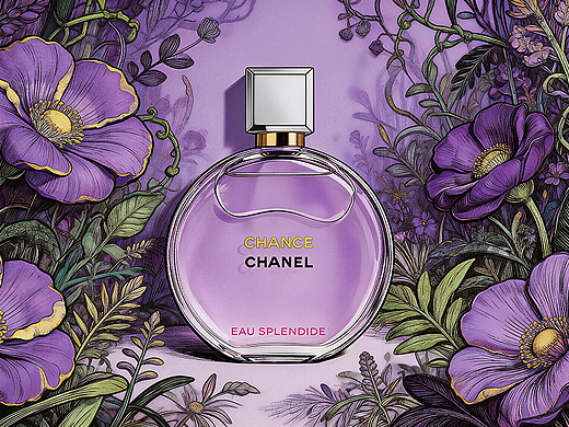 紫邂逅，一场芬芳的沐浴【香奈儿】