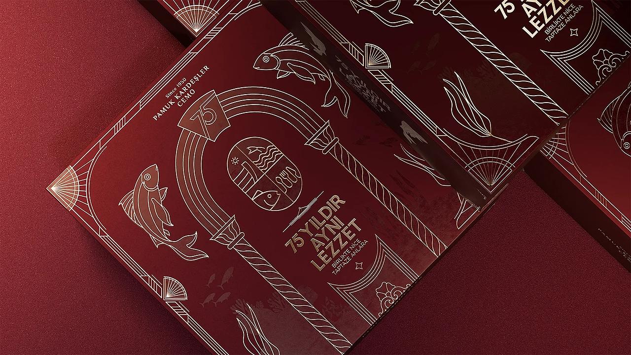 Pamuk Kardeşler Cemo 75周年华诞的礼盒包装设计（图ZNDAyODI3MDY0） - 包装 - 站酷设计师宏洛图品牌设计原创素材 - 站酷ZCOOL