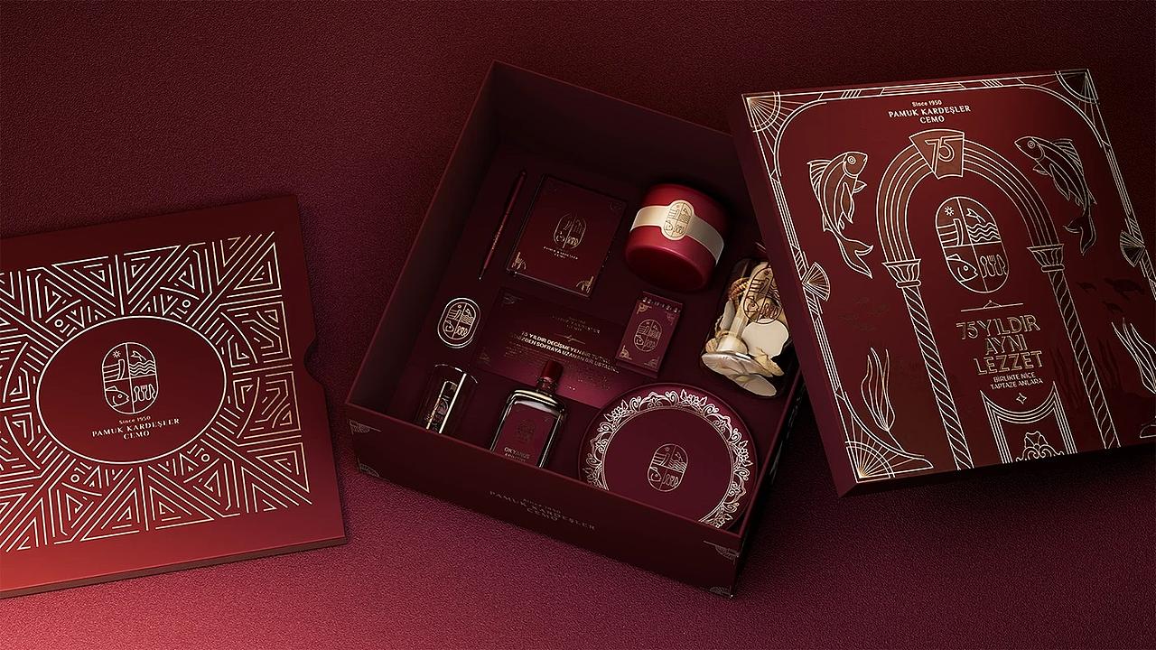 Pamuk Kardeşler Cemo 75周年华诞的礼盒包装设计（图ZNDAyODI3MDY4） - 包装 - 站酷设计师宏洛图品牌设计原创素材 - 站酷ZCOOL