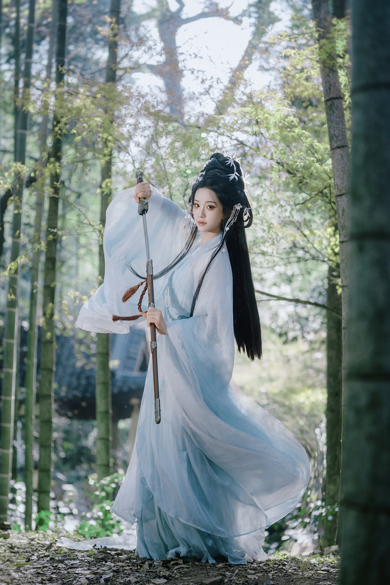 竹林里的江湖故事（图ZNDAyODMxMzQ0） - 人像摄影 - 站酷设计师晓驷原创素材 - 站酷ZCOOL